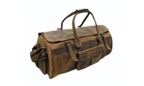Leather Duffle Bag